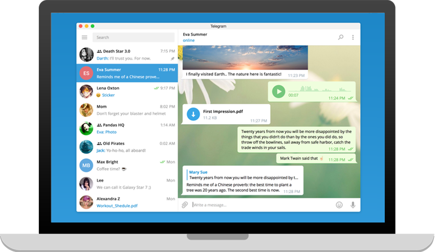 電報桌面版-Telegram下載