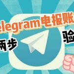 Telegram如何使用兩步驗證？ 完整指南|Telegram下載